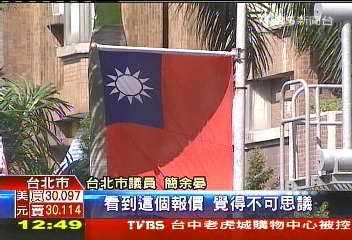 橫放直掛差很多 國旗價差70倍