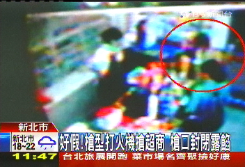 好假！槍型打火機搶超商　槍口封閉露餡