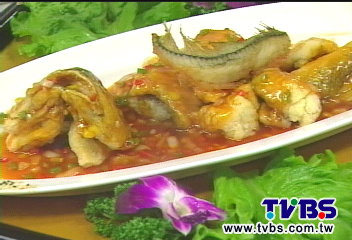 切片料理　醋溜黃魚變身「魚躍龍門」