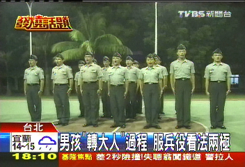 好男當兵vs.當兵浪費時間 兩極反應