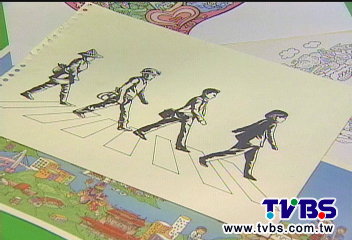 插畫家沾政治出名 創意畫龍女賀年