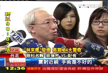 名醫自己也不做！　近視雷射看法兩極