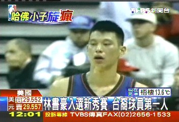 NBA／順民意入新秀賽　林書豪台裔第一人