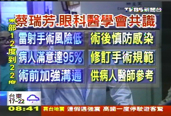 眼科醫學會　訂雷射近視說明新規