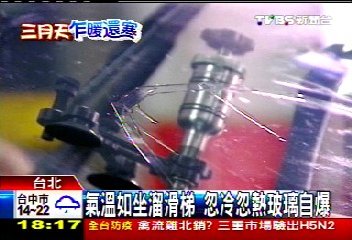 高溫飆、玻璃裂! 北部一日「溫差17度」