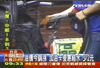 油價今調漲！加油卡優惠縮水　少2元