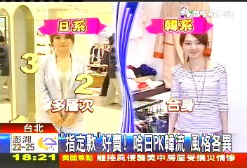 「指定款」好賣！　哈日PK韓流風格各異