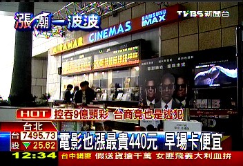 貴在「工讀生調薪」！　電影漲最貴440元