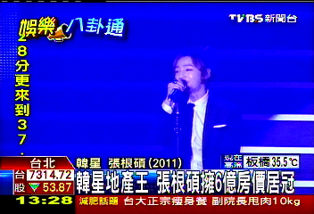 韓星地產王 張根碩擁6億房價居冠