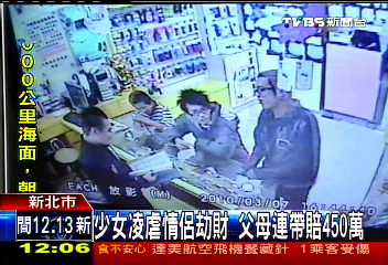 少女強盜團！判賠450萬　父母連帶分擔