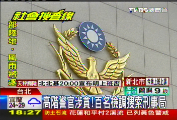 高階警官涉開賭場？　檢調搜索刑事局
