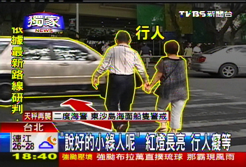〈獨家〉「說好的小綠人呢」！紅燈長亮　行人癡等