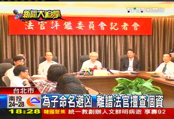 為子命名避凶 離譜法官擅查個資