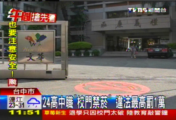 24高中職「校門禁菸」　違法最高罰1萬