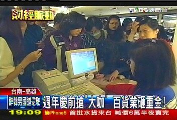 週年慶前搶「大咖」 百貨業砸重金!