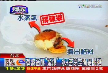 〈獨家〉微波蛋酥「驚爆」　水＋密閉空間是關鍵