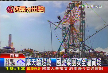 〈獨家〉摩天輪超載 國慶樂園安全遭質疑