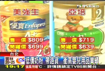 「1罐3價差百元」 藥房低價奶粉帶路貨
