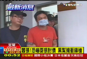 囂張!恐嚇耍狠討債 黑幫擁衝鋒槍