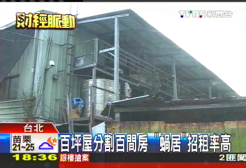 景氣壞！簡陋「蝸居」僅1坪　出租率飆8成