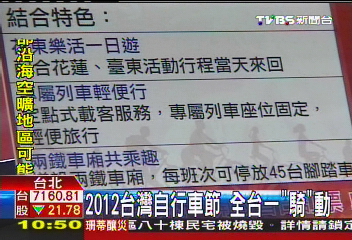 2012台灣自行車節　全台一「騎」動