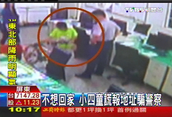 不想回家 小四童謊報地址騙警察