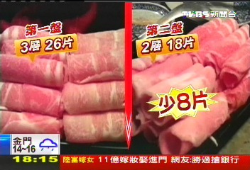 〈獨家〉憂浪費!吃到飽「省」肉 續盤片片計較