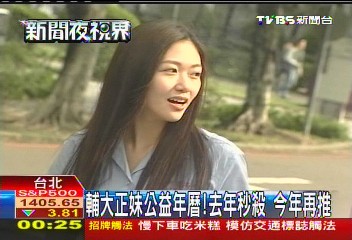輔大正妹公益年曆!去年秒殺 今年再推