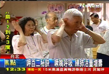 呷百二秘訣　「噘嘴呼吸」練肺活量增壽