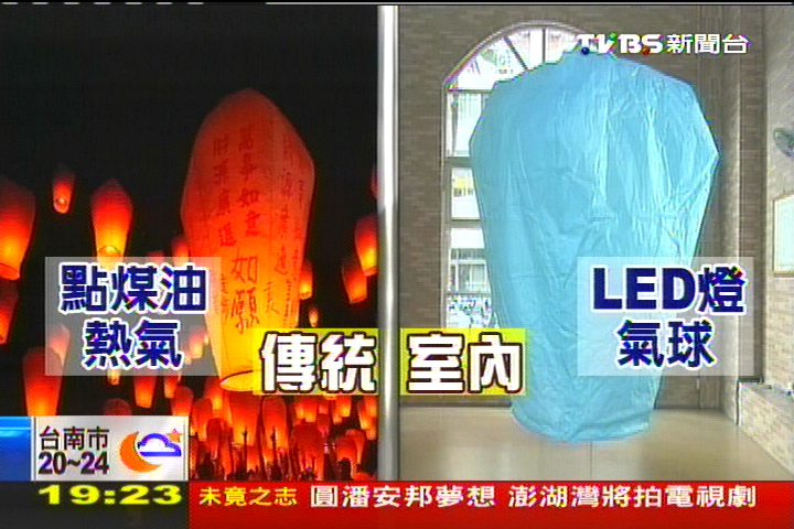 〈獨家〉製造浪漫 室內天燈尾牙秀新寵