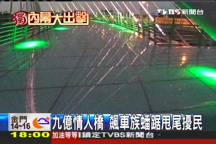 〈獨家〉9億情人橋 抓了飆車甩尾又來放炮