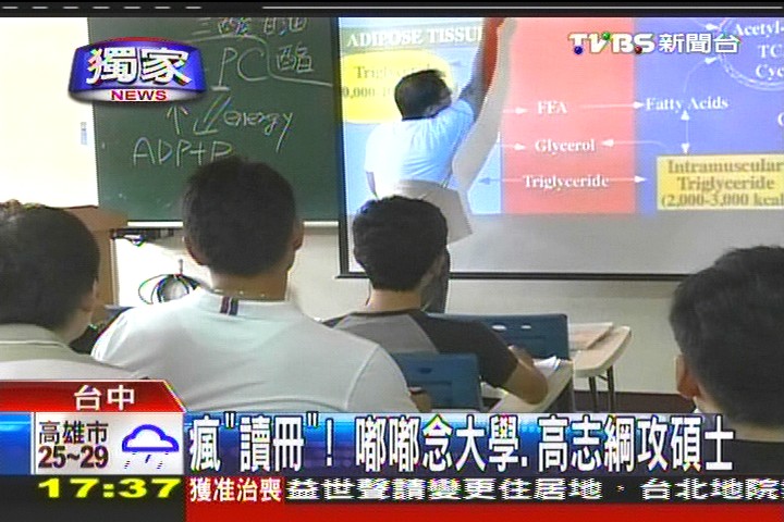 棒球/〈獨家〉瘋「讀冊」! 嘟嘟唸大學、高志綱攻碩士