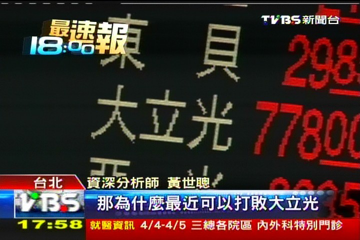 漢微科漲停踢大立光 登新科股王