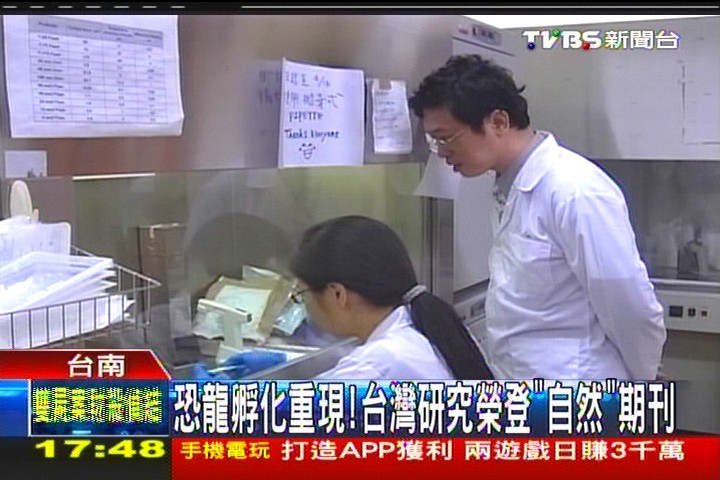 恐龍孵化重現！　台灣研究榮登「自然」期刊