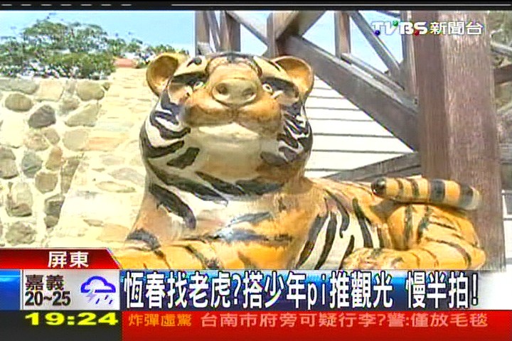 恆春找老虎？搭「少年PI」推觀光　慢半拍！