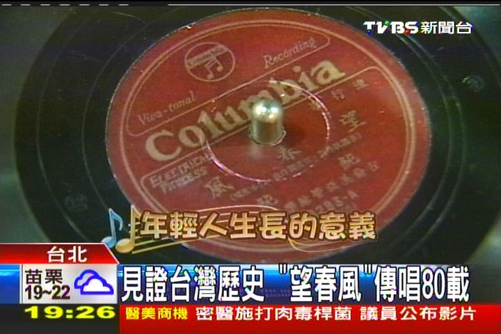 傳唱80年　望春風有「保密防諜」版