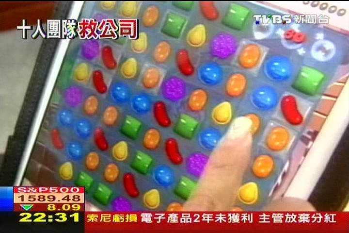 「糖果遊戲」超夯　開發商King.com暴紅