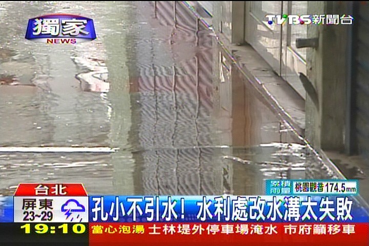 〈獨家〉孔小不引水! 水利處改水溝太失敗
