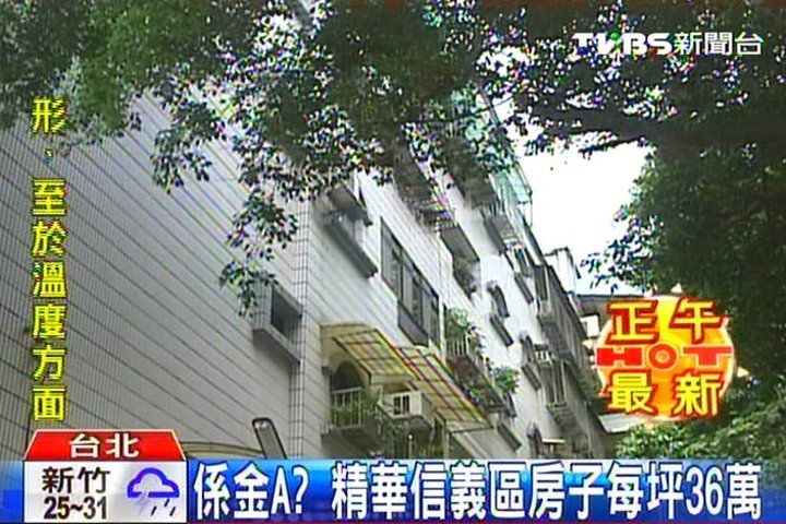 係金A? 北市信義區房子每坪36萬