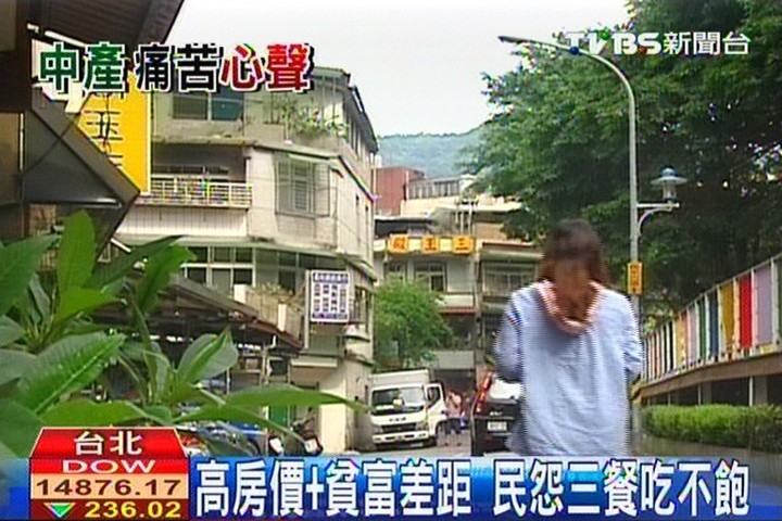 薪凍、房漲、物價飆 台灣中產階級貧窮化