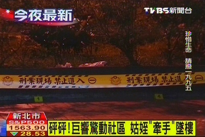 砰砰！巨響驚動社區　姑姪「牽手」墜樓