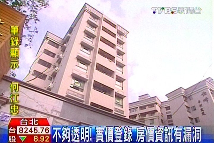 不夠透明! 實價登錄遭批資訊有漏洞