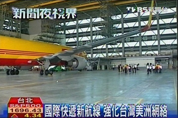 國際快遞新航線　強化台灣美洲網絡