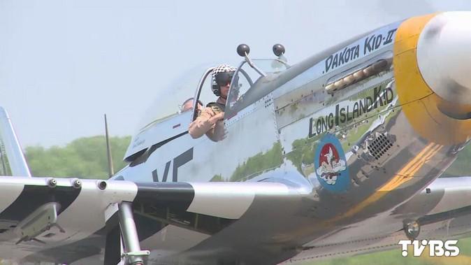 華府二戰軍機秀　飛虎戰機再上青天